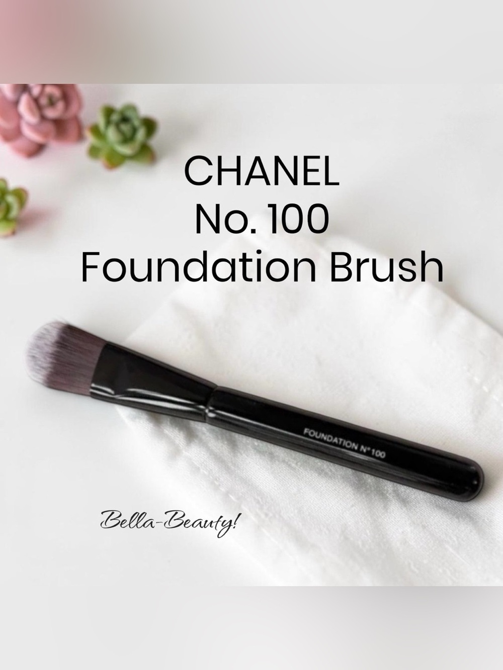 Chanel No. 100 LES PINCEAUX DE CHANEL 
No. 100 Foundation Brush 
   ~NEW~ In Box